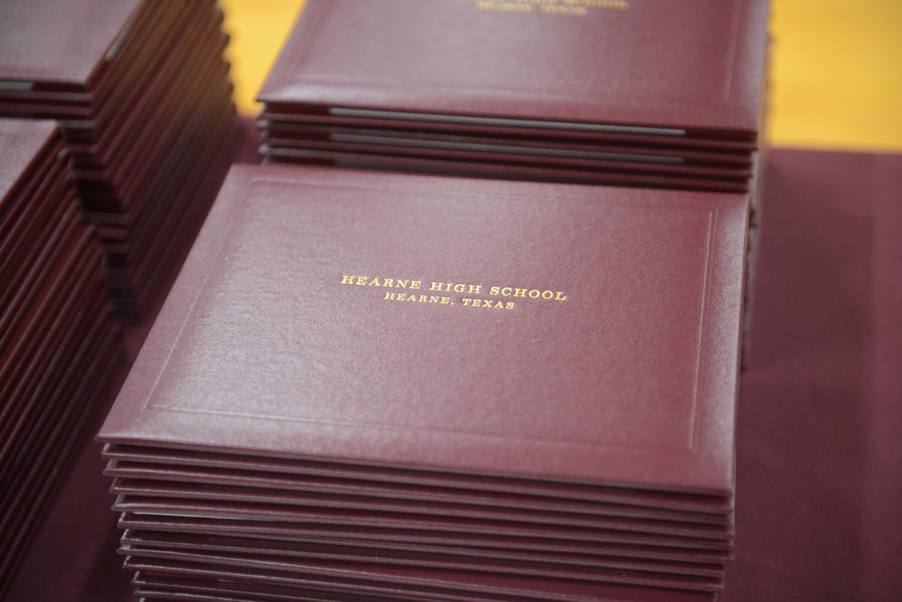 Hearne High School graduation